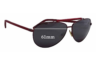 Lacoste L123S Replacement Lenses 61mm wide 