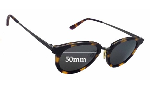 Sunglass Fix Lentilles de Remplacement pour Maui Jim MJ263 Kolohe - 50mm Wide 