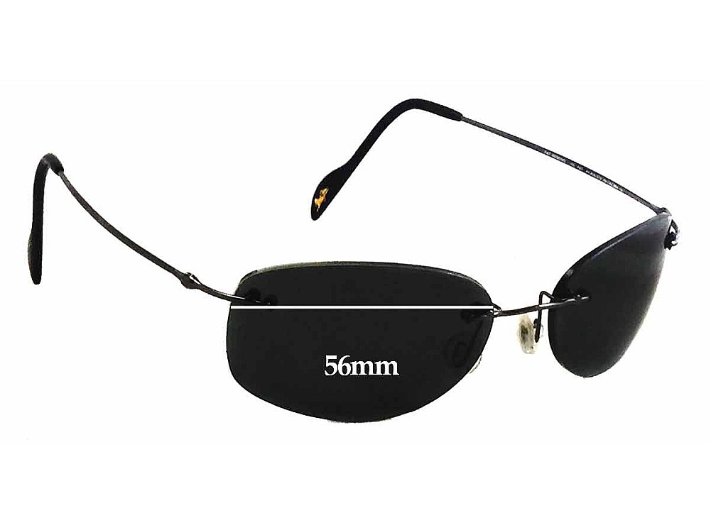 Sunglass Fix Ersatzgläser für Maui Jim MJ310 Hawaii - 56mm Wide Sunglass Fix Ersatzgläser für Maui Jim MJ310 Hawaii - 56mm Wide
