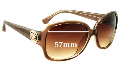 Sunglass Fix Ersatzgläser für Michael Kors M2789S Harper - 57mm Wide 