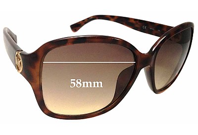Michael Kors M2842S Sophia Replacement Lenses 58mm wide 