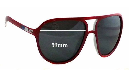 Sunglass Fix Replacement Lenses for Nike EV0597 Vintage 72 - 59mm Wide Sunglass Fix Replacement Lenses for Nike EV0597 Vintage 72 - 59mm Wide