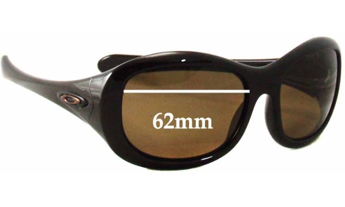 Sunglass Fix Lentilles de Remplacement pour Oakley Eternal - 62mm Wide 