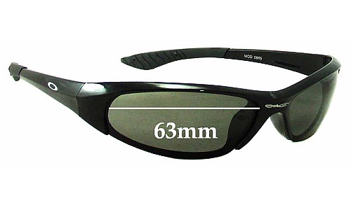 Sunglass Fix Ersatzgläser für Oakley MOD 0885 - 63mm Wide 