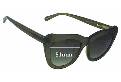 Onkler Hepnurn Lentilles de Remplacement 51mm wide 