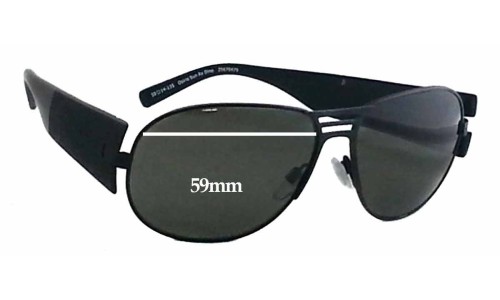 Sunglass Fix Replacement Lenses for Osiris Sun Rx Dino - 59mm Wide 