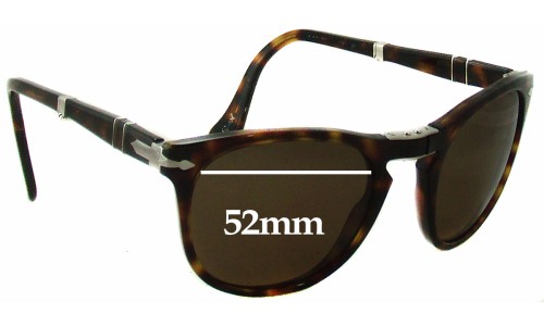 Persol Folding Wayfarer Replacement Lenses 52mm wide 
