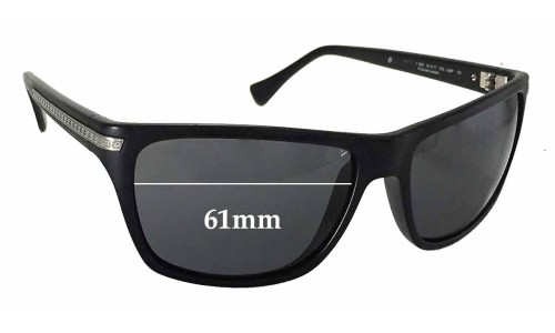 Sunglass Fix Ersatzgläser für Police S1802 Dust 2 - 61mm Wide 