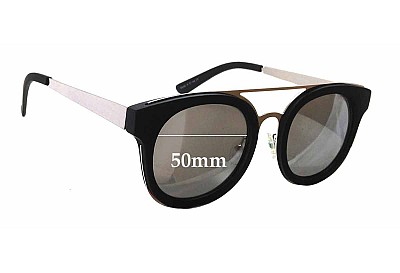 Quay Brooklyn Replacement Lenses 50mm wide 