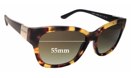 Sunglass Fix Replacement Lenses for Polo RA 5208 - 55mm Wide 