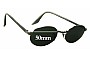 Sunglass Fix Replacement Lenses for Ray-Ban B&L W2896 - 50mm Wide 