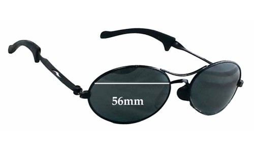 Ray-Ban Predator Wrap Replacement Lenses 56mm wide 