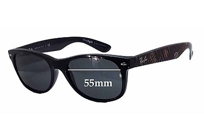 Ray-Ban RB2132 New Wayfarer Saretta Fielding Edition Replacement Lenses 55mm wide 
