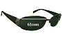 Sunglass Fix Replacement Lenses for Ray-Ban RB3238 - 61mm Wide 