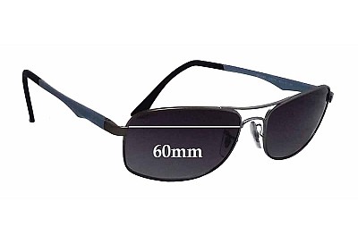 Ray-Ban RB3484 Replacement Lenses 60mm wide 