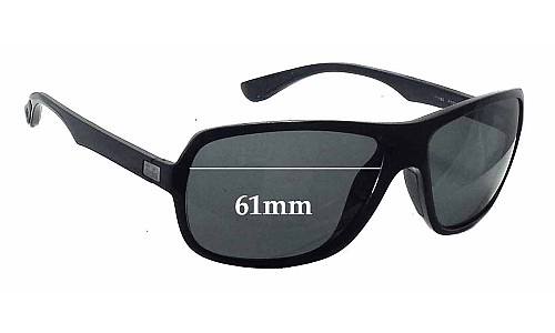 Sunglass Fix Replacement Lenses for Ray-Ban RB4192 - 61mm Wide 
