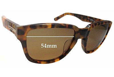 Rip Curl T-Street  Replacement Lenses 54mm wide 