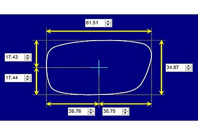 Revolver 643 Lentes de Repuesto 61mm wide 