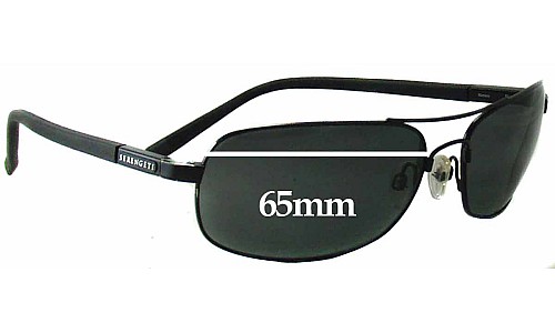 Sunglass Fix Lentilles de Remplacement pour Serengeti Rimini - 65mm Wide 