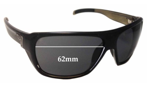 Sunglass Fix Lentilles de Remplacement pour Smith Chief - 62mm Wide 