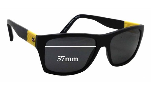 Sunglass Fix Replacement Lenses for Tommy Hilfiger TH Sun Rx 11 - 57mm Wide Sunglass Fix Replacement Lenses for Tommy Hilfiger TH Sun Rx 11 - 57mm Wide