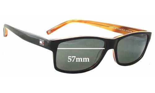 Sunglass Fix Lentes de Repuesto para Tommy Hilfiger TH Sun Rx 03 - 57mm Wide Sunglass Fix Lentes de Repuesto para Tommy Hilfiger TH Sun Rx 03 - 57mm Wide