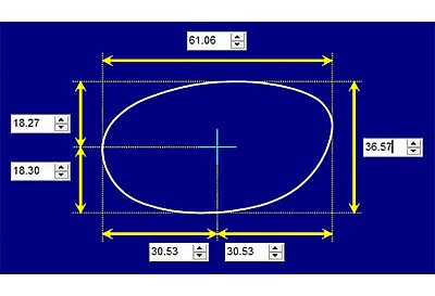 Vuarnet Extreme 657E Replacement Lenses 61mm wide 