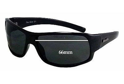 Zenith The Duke Lentes de Repuesto 66mm wide 