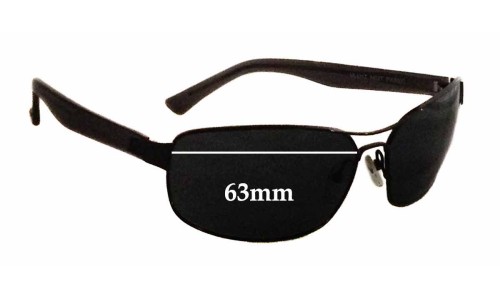 Sunglass Fix Lentes de Repuesto para Vuarnet VL1117  - 63mm Wide 