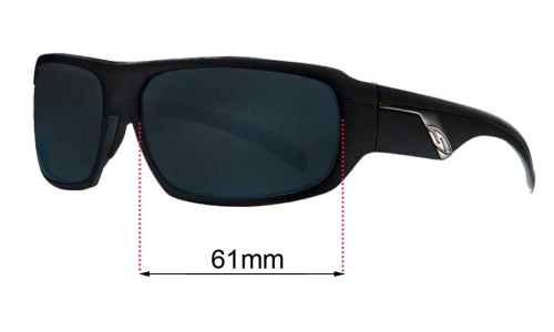 Sunglass Fix Ersatzgläser für Smith Tactic  - 61mm Wide 