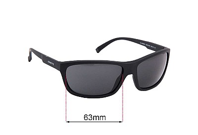 Arnette El Carmen AN4263 Replacement Lenses 63mm wide 