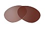 Sunglass Fix Replacement Lenses for Prada SPR16X-F - 59mm Wide 