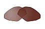 Sunglass Fix Replacement Lenses for Prada SPR24X - 52mm Wide 