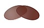 Sunglass Fix Replacement Lenses for Ray-Ban RB4003 - 61mm Wide 