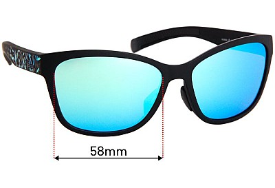 Adidas A428 Excalate Ersatzlinsen 58mm wide 