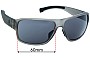 Sunglass Fix Replacement Lenses for Adidas AD20 Jaysor - 60mm Wide 