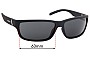 Sunglass Fix Replacement Lenses for Arnette Zoro AN4271 - 63mm Wide 