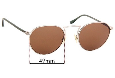 Bailey Nelson  Adler Vintage Replacement Lenses 49mm wide 