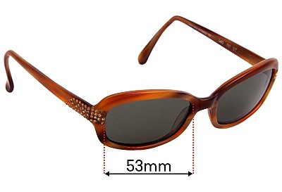 Beausoleil 340 Replacement Lenses 53mm wide 