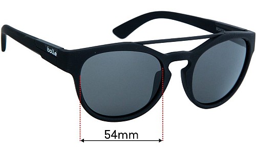 Bolle Boxton Lentes de Repuesto 54mm wide 