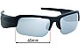 Sunglass Fix Replacement Lenses for Bose Tempo - 65mm Wide 