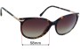Sunglass Fix Replacement Lenses for Burberry B 4186  - 58mm Wide 