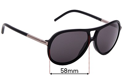 Burberry B 4063 Lentes de Repuesto 58mm wide 