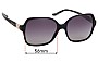 Sunglass Fix Lentes de Repuesto para Bvlgari 8164-B - 56mm Wide 