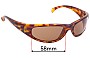 Sunglass Fix Replacement Lenses for Calvin Klein CK3001 - 58mm Wide 