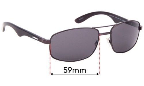 Sunglass Fix Lentilles de Remplacement pour Carrera 6007 - 59mm Wide 