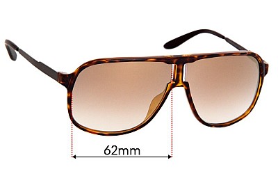 Carrera New Safari KMEJ6  Lentilles de Remplacement 62mm wide 