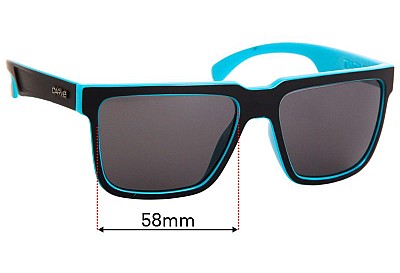 Carve Phenomenon Replacement Lenses 58mm wide 
