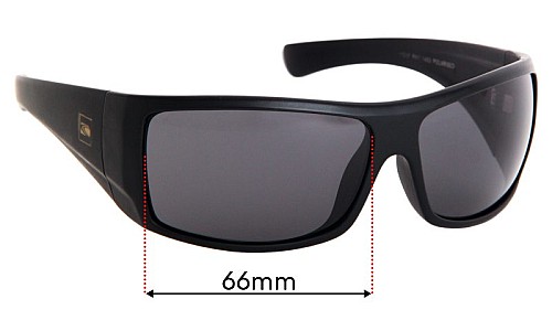 Sunglass Fix Replacement Lenses for Carve Wolf Pak - 66mm Wide Sunglass Fix Replacement Lenses for Carve Wolf Pak - 66mm Wide