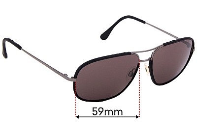 Chanel 4162-Q Replacement Lenses 59mm wide 